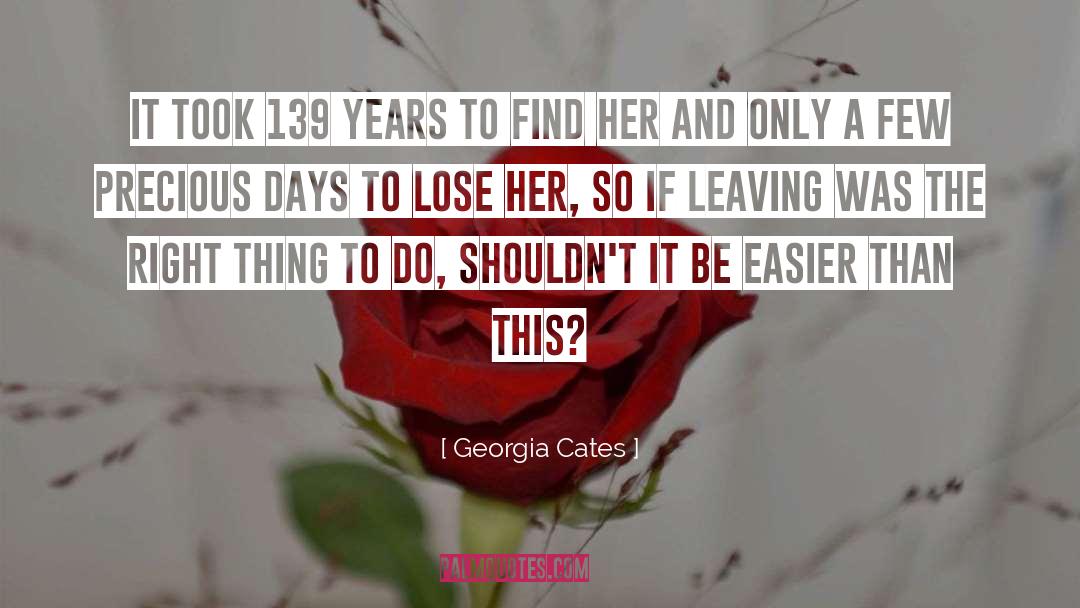 Lose Her quotes by Georgia Cates
