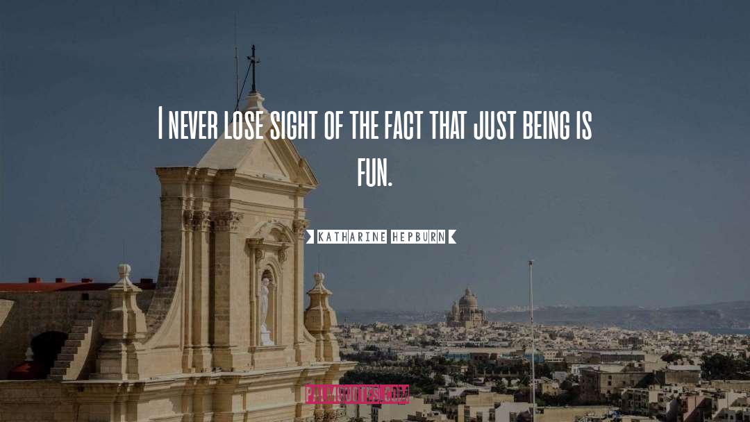Lose Sight Of Shore Quote quotes by Katharine Hepburn