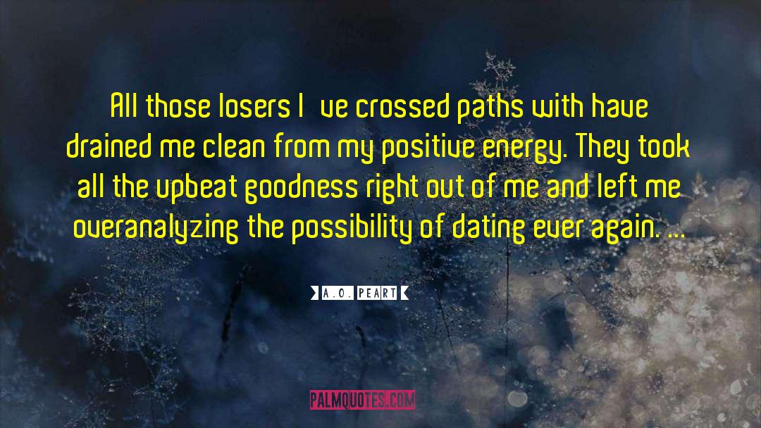 Losers quotes by A.O. Peart