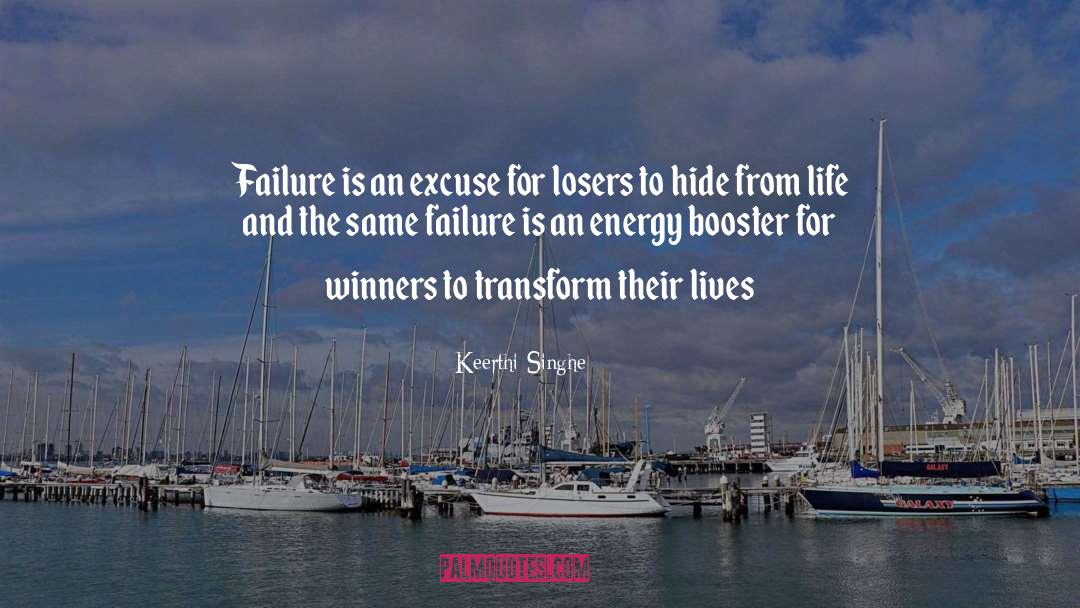 Losers quotes by Keerthi Singhe