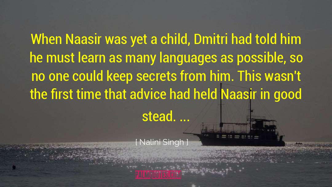 Losing A Child quotes by Nalini Singh
