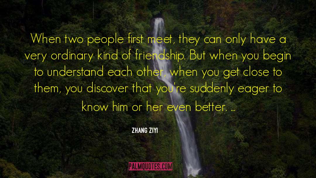 Losing A Close Friendship quotes by Zhang Ziyi