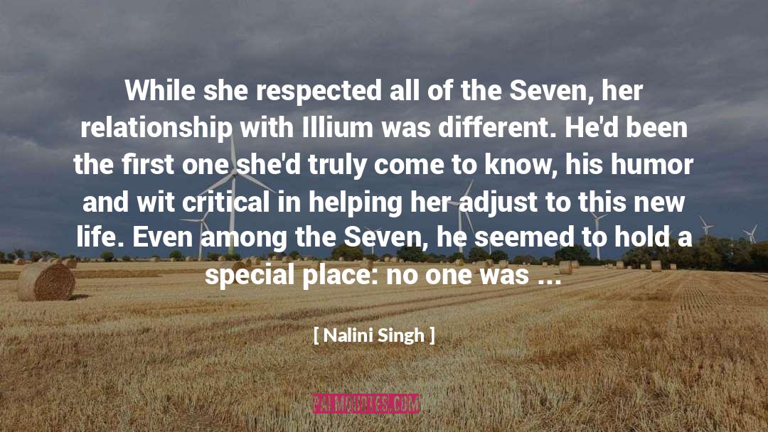 Losing A Parent quotes by Nalini Singh