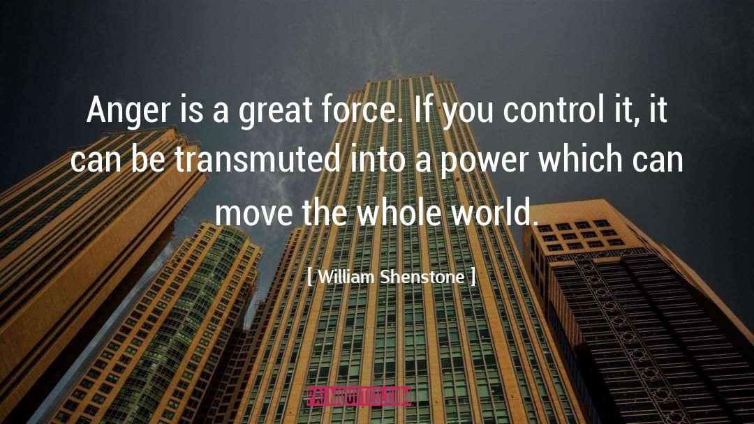 Losing Control quotes by William Shenstone