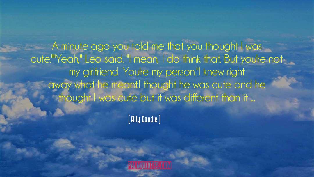 Losing Each Other quotes by Ally Condie