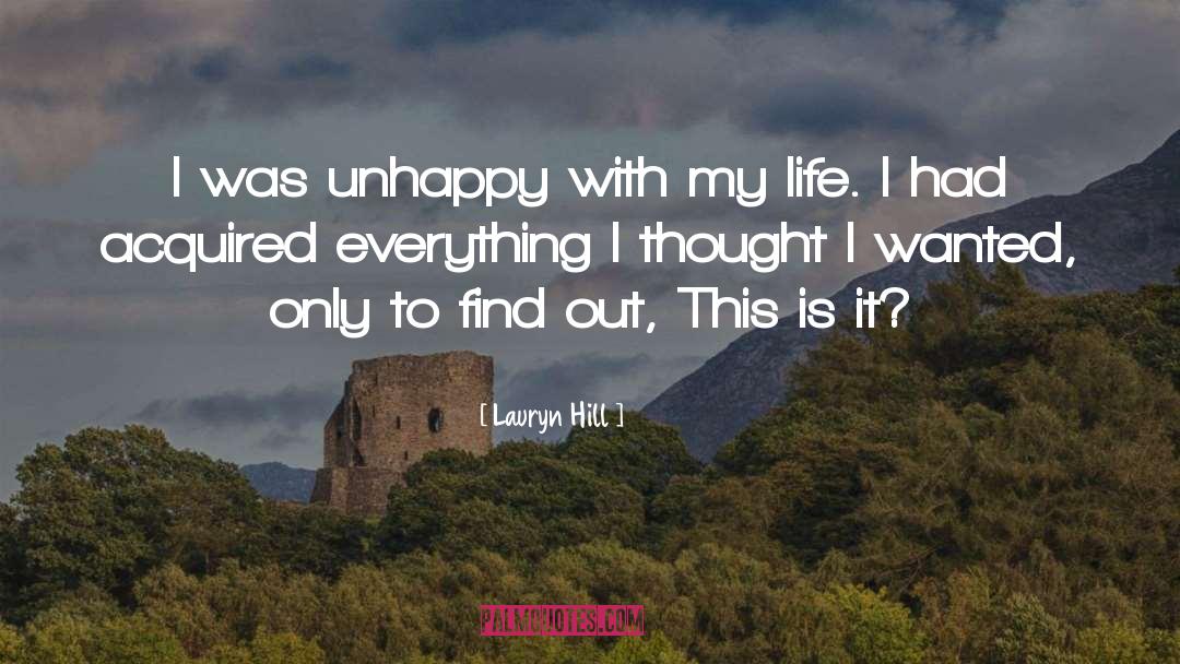 Losing Everything quotes by Lauryn Hill