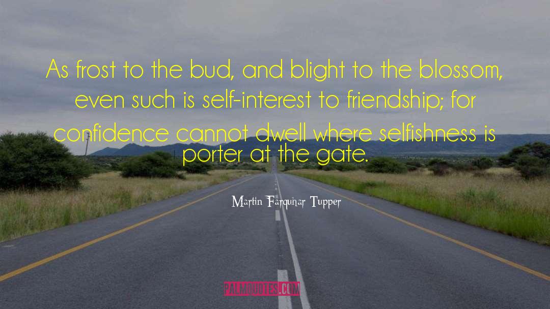 Losing Friendship quotes by Martin Farquhar Tupper