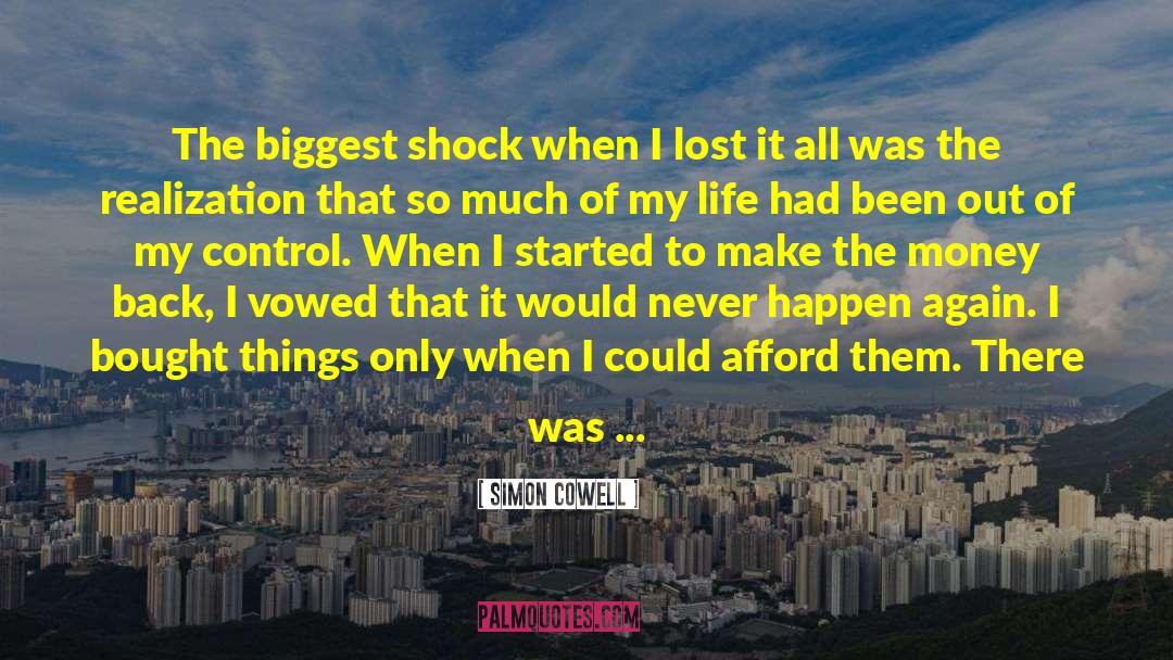 Losing Mojo quotes by Simon Cowell