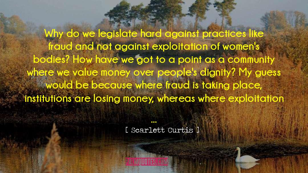 Losing Money quotes by Scarlett Curtis