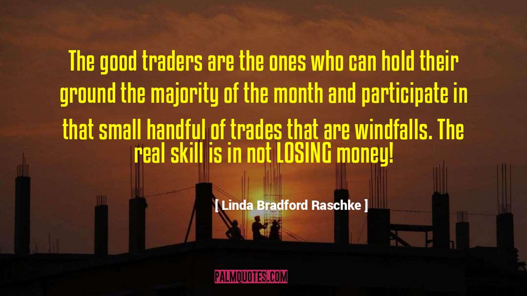 Losing Money quotes by Linda Bradford Raschke