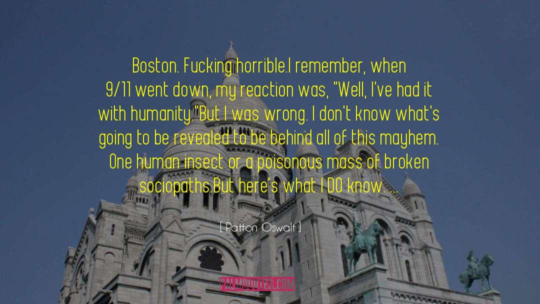 Losing My Religion quotes by Patton Oswalt