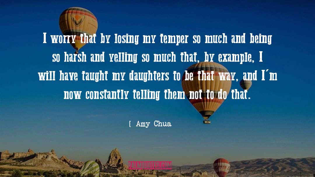 Losing My Temper quotes by Amy Chua