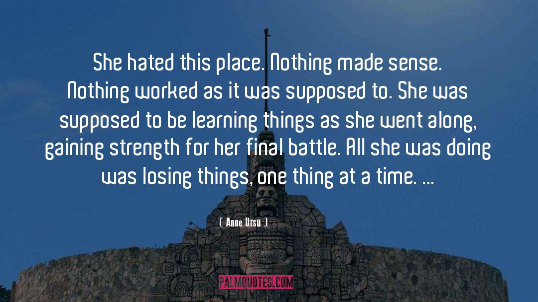Losing Things quotes by Anne Ursu