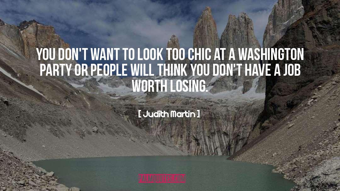 Losing Touch quotes by Judith Martin