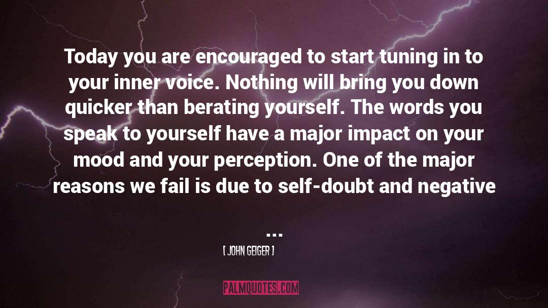 Losing Your Self quotes by John Geiger