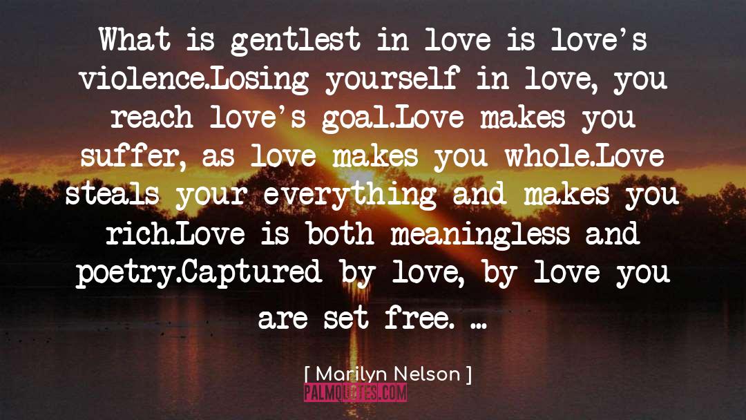 Losing Yourself quotes by Marilyn Nelson