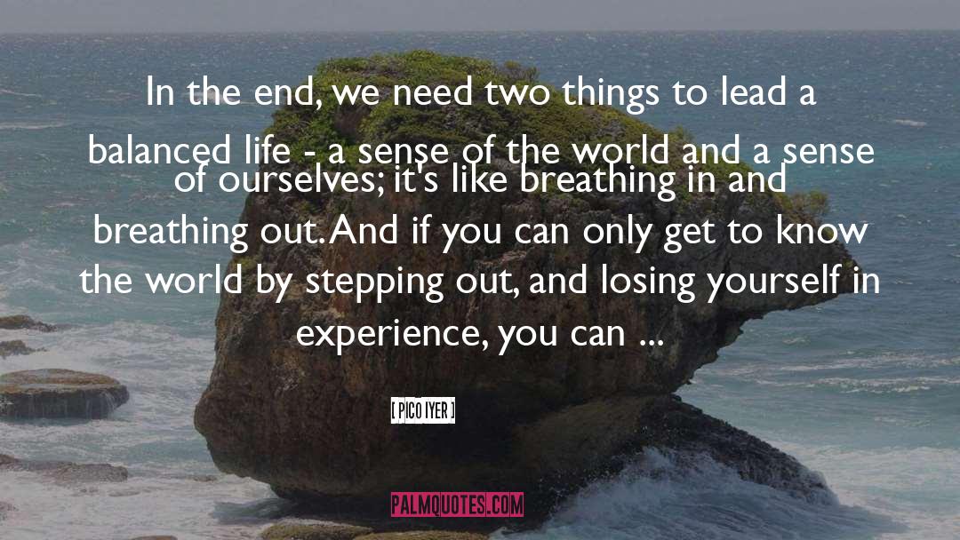 Losing Yourself quotes by Pico Iyer