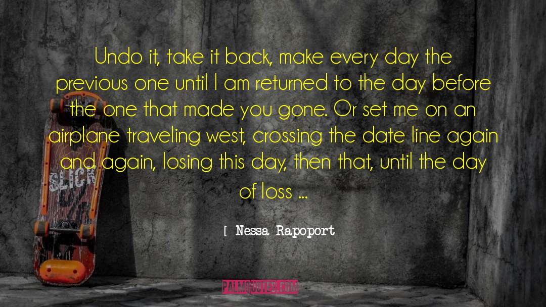 Loss Ambiguiety quotes by Nessa Rapoport