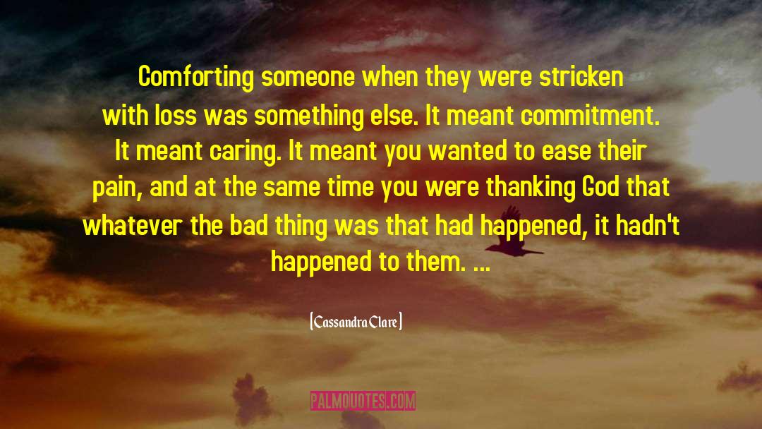 Loss And Bereavement quotes by Cassandra Clare