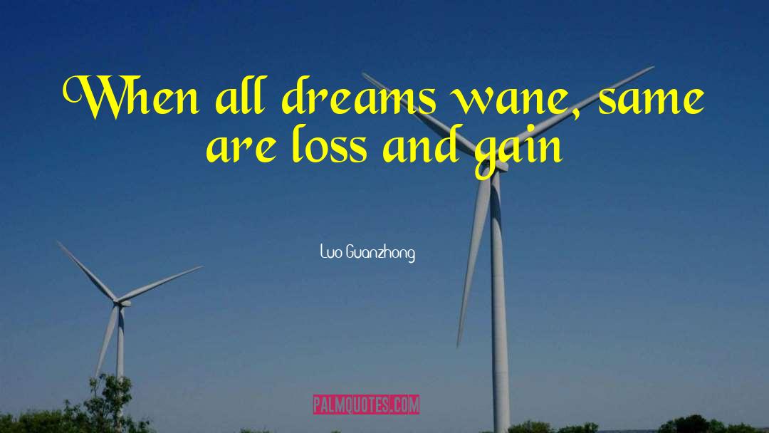 Loss And Gain quotes by Luo Guanzhong