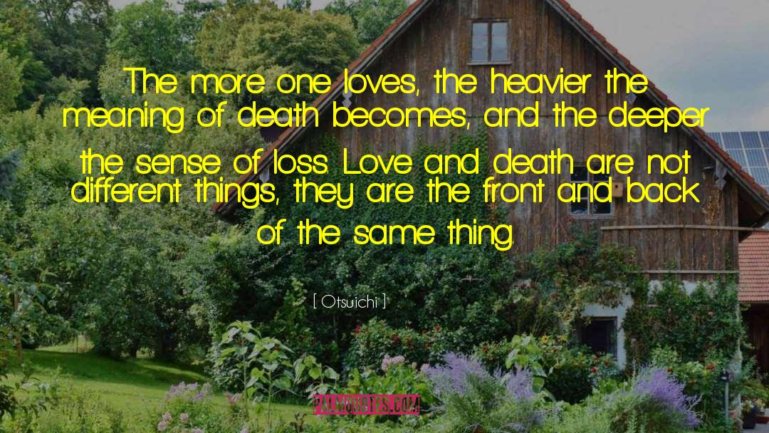 Loss Love quotes by Otsuichi