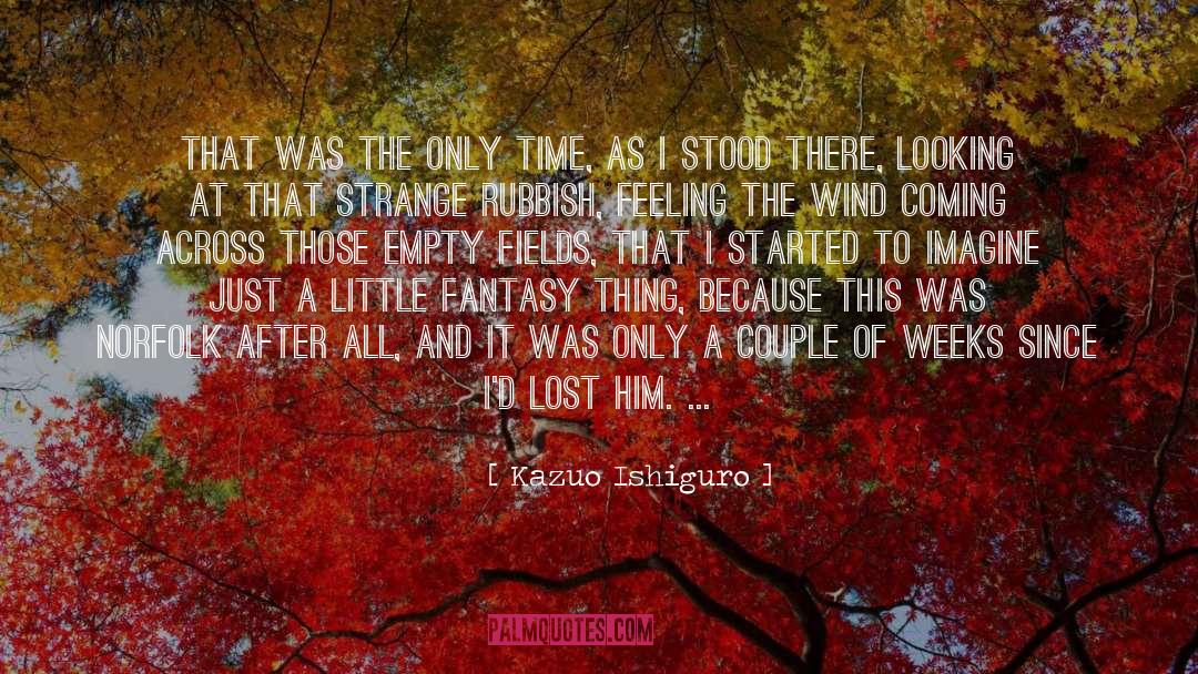 Loss Love quotes by Kazuo Ishiguro