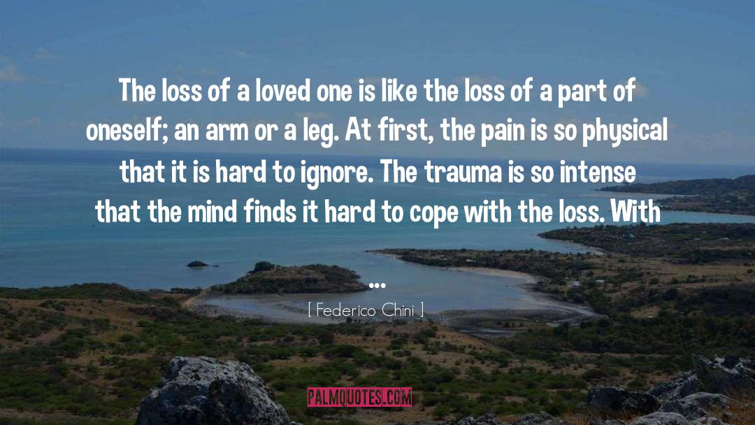 Loss Of A Loved One quotes by Federico Chini