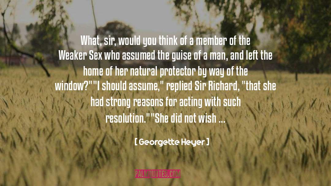 Loss Of A Mother quotes by Georgette Heyer