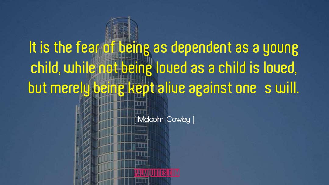 Loss Of Children quotes by Malcolm Cowley