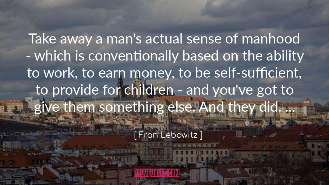 Loss Of Children quotes by Fran Lebowitz