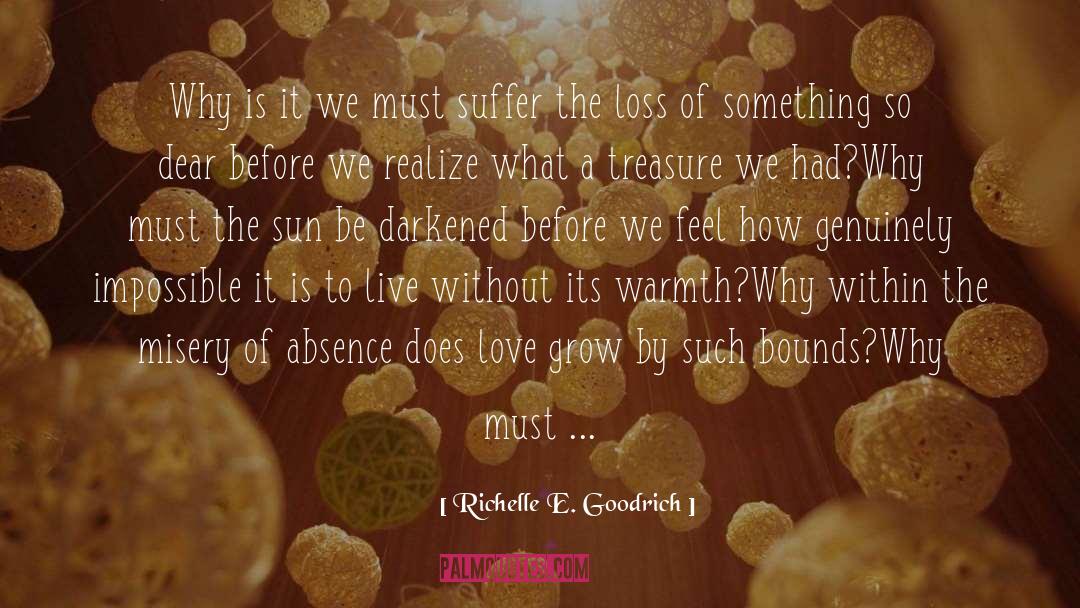 Loss Of Genetic Diversity quotes by Richelle E. Goodrich