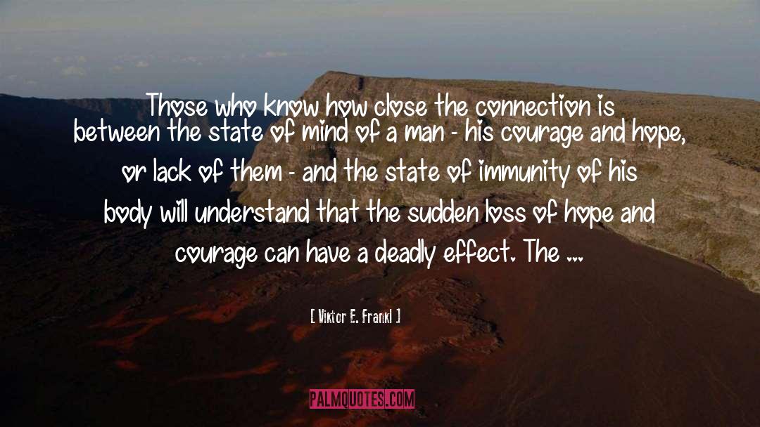 Loss Of Hope quotes by Viktor E. Frankl