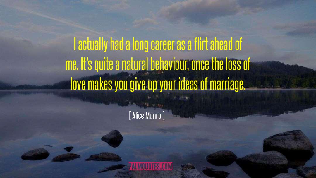 Loss Of Love quotes by Alice Munro