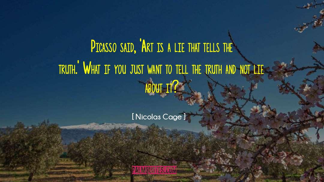 Lost Art quotes by Nicolas Cage