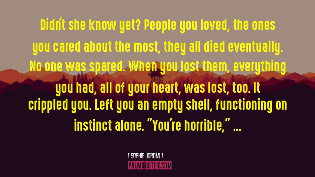 Lost Boys quotes by Sophie Jordan