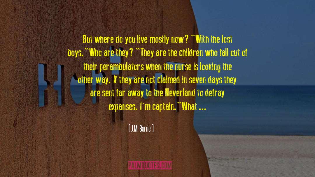 Lost Boys quotes by J.M. Barrie