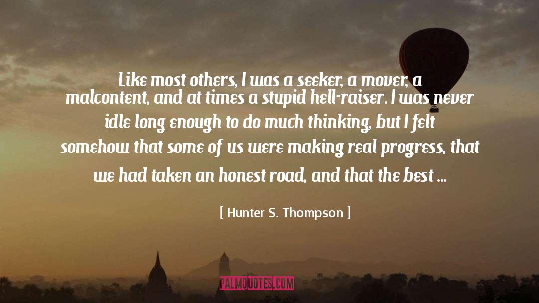 Lost Cause quotes by Hunter S. Thompson