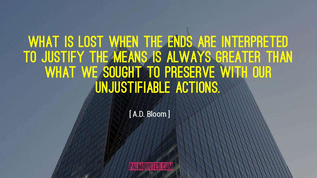 Lost Eden quotes by A.D. Bloom