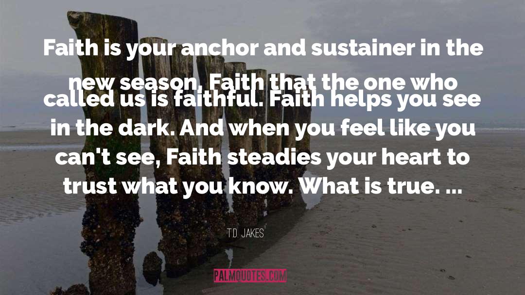 Lost Faith quotes by T.D. Jakes