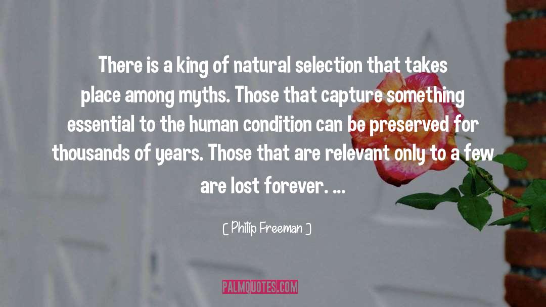 Lost Forever quotes by Philip Freeman