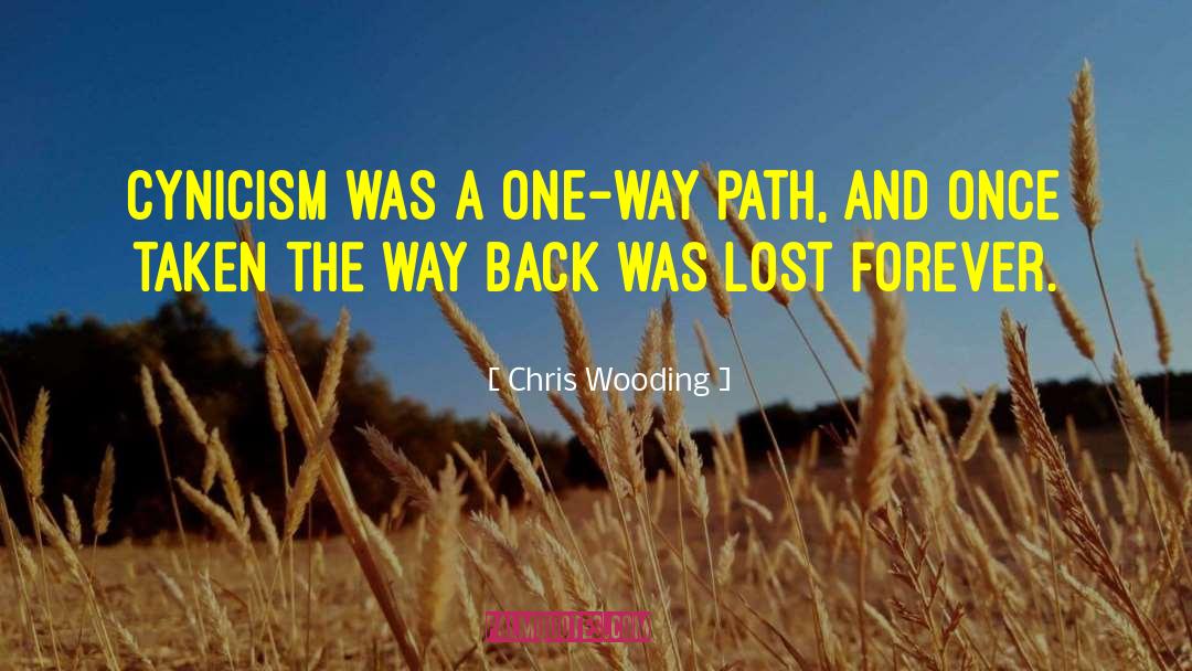 Lost Forever quotes by Chris Wooding
