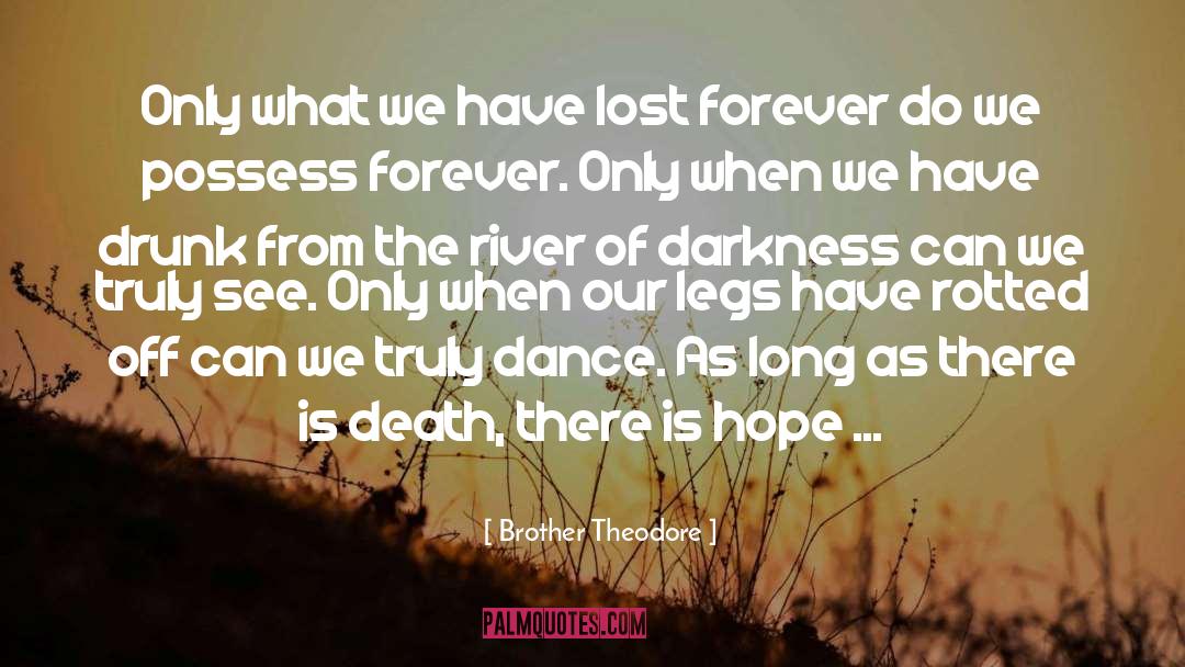 Lost Forever quotes by Brother Theodore