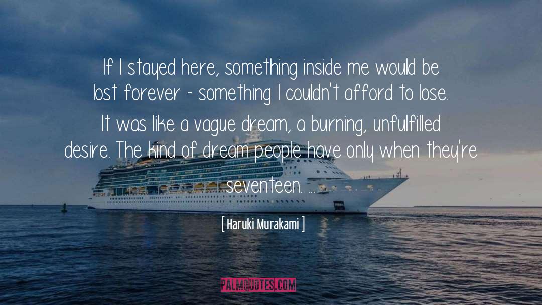 Lost Forever quotes by Haruki Murakami