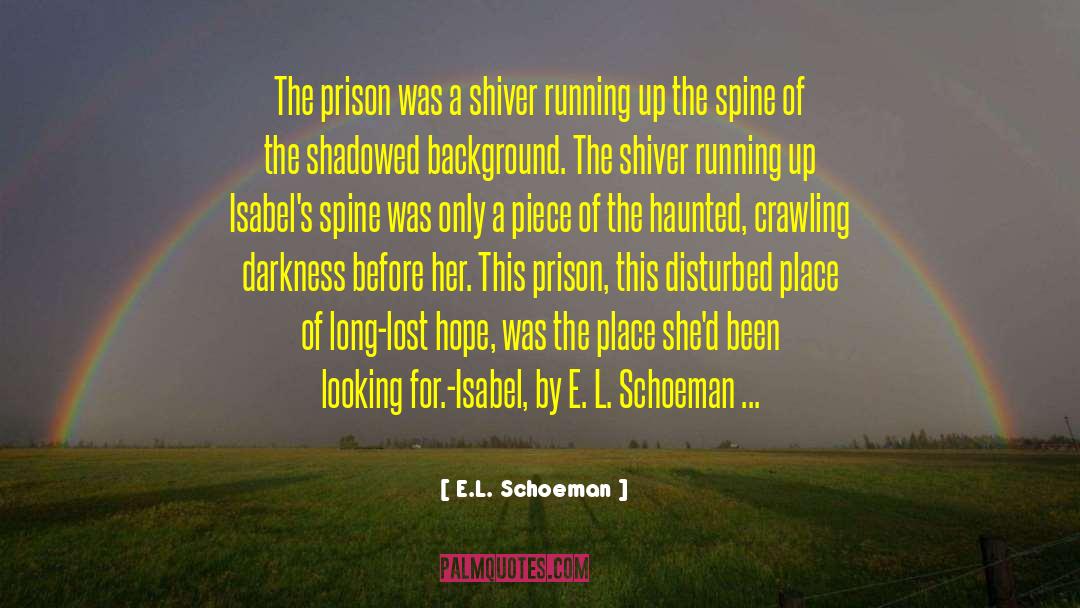 Lost Hope quotes by E.L. Schoeman