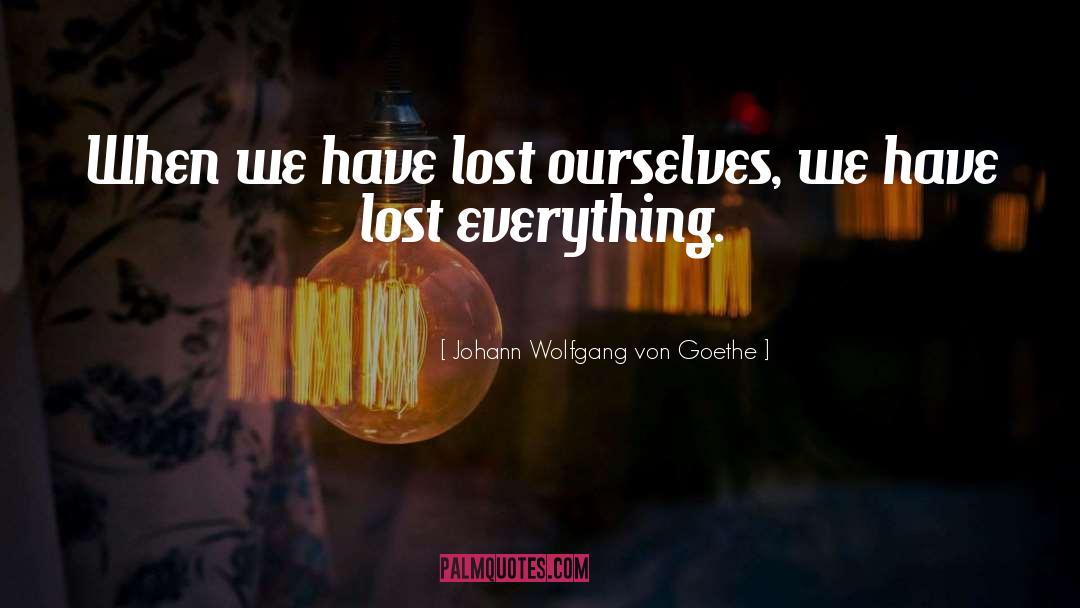 Lost Horizon quotes by Johann Wolfgang Von Goethe
