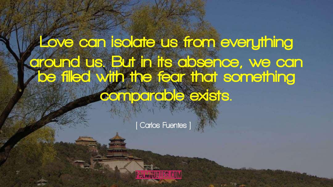 Lost In Love quotes by Carlos Fuentes