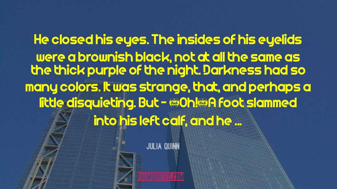 Lost In The Darkness quotes by Julia Quinn