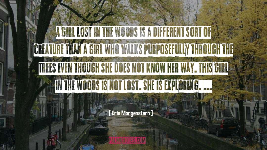 Lost In The Woods quotes by Erin Morgenstern