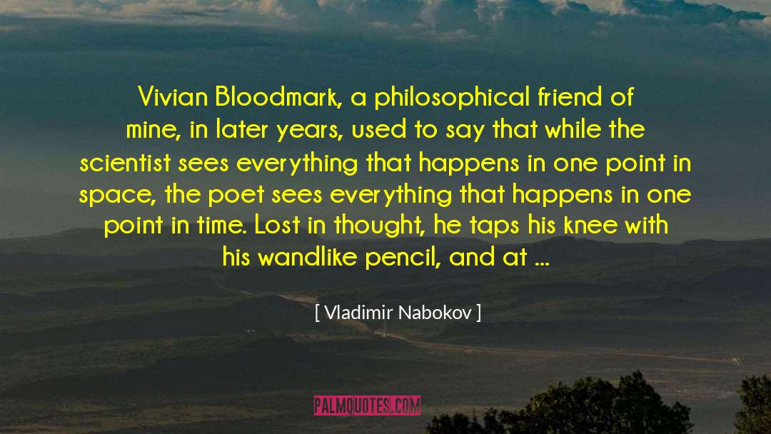 Lost In Thought quotes by Vladimir Nabokov