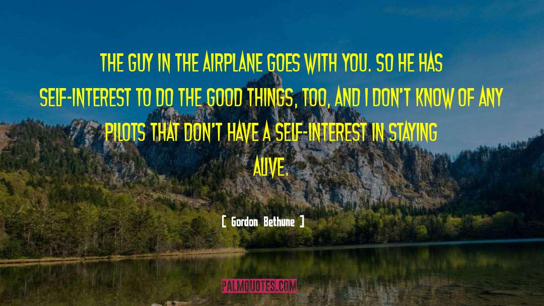 Lost Interest quotes by Gordon Bethune